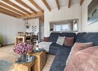 Strandlodge - Offener Wohn- und Essbereich  