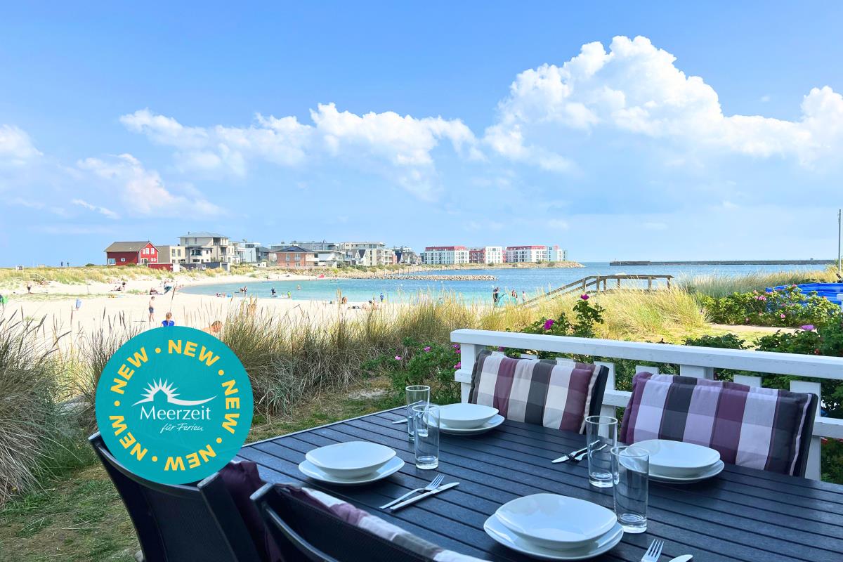 Witt Hus 1 - Terrasse direkt am Sandstrand