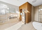 Haus am Meer - Wellnessbadezimmer mit finnischer Sauna 