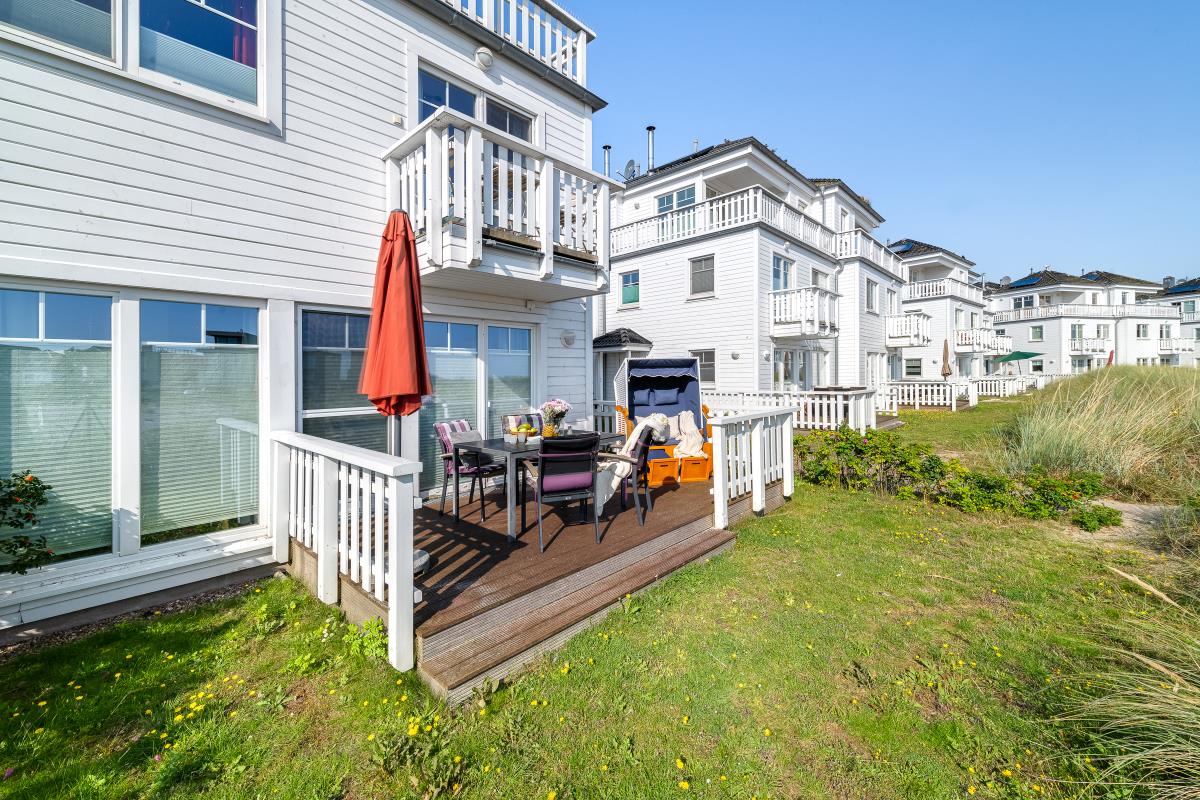 Witt Hus 1 - Terrasse direkt am Strand